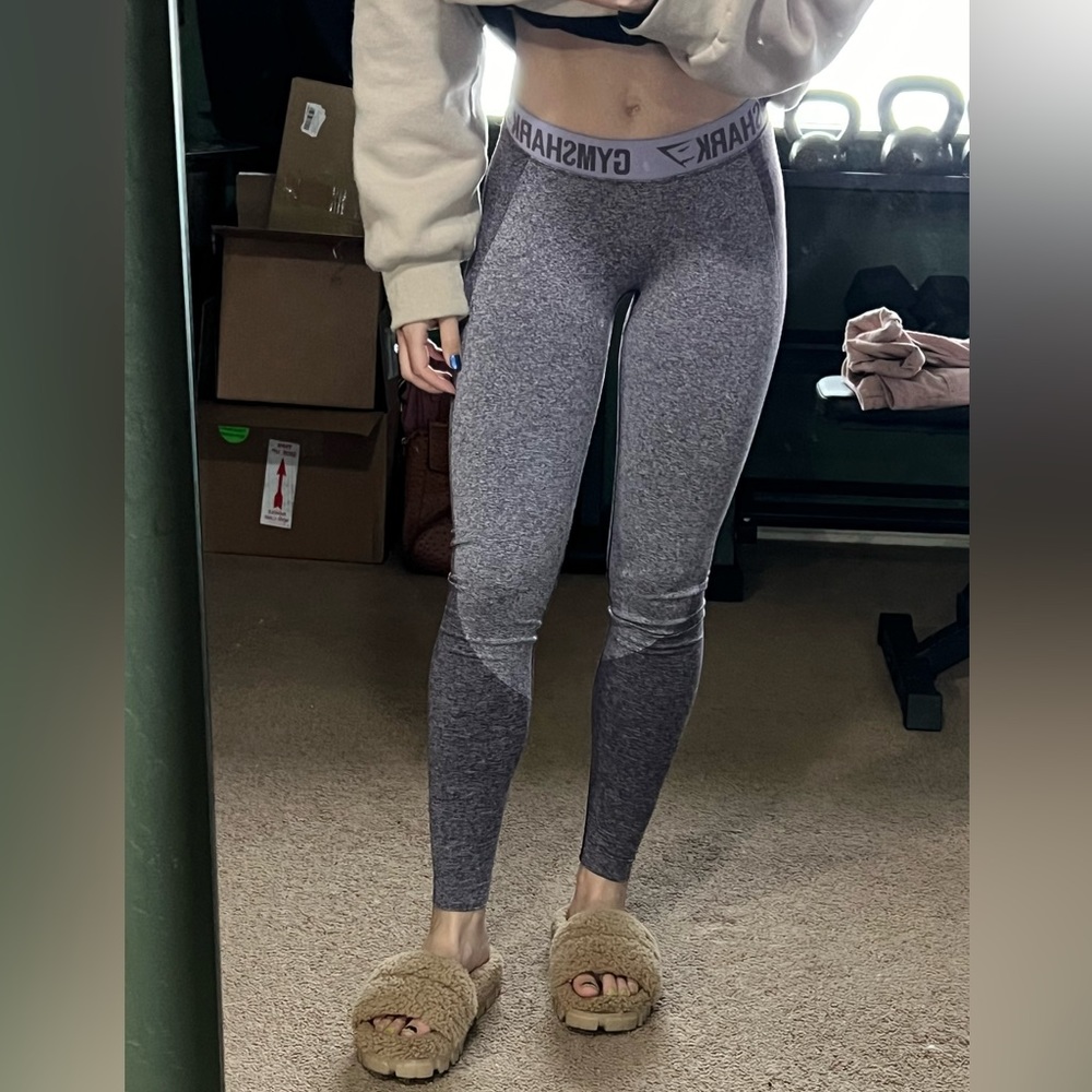 Gymshark Heather Purple Leggings